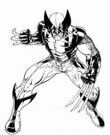 Wolverine Xmen Kleurplaat Furious Clipartmag Colorkiddo Contraste Kleurplaten sketch template