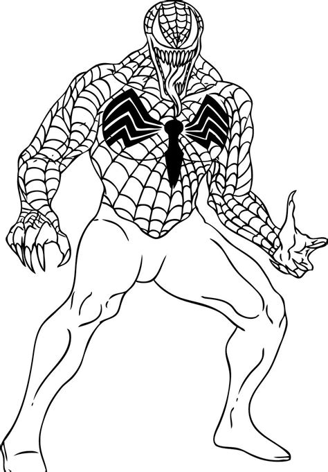 spiderman  printable coloring pages
