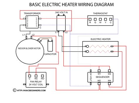 heating  cooling thermostat wiring diagram  wiring diagram sample