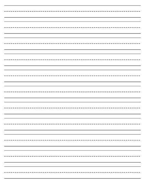 printable lined paper template doctemplates images   finder