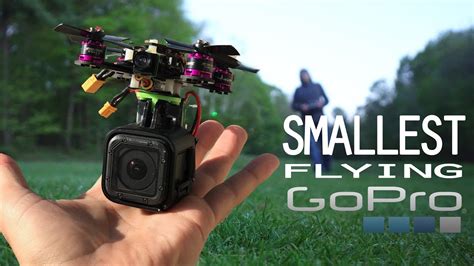 smallest flying gopro drone youtube
