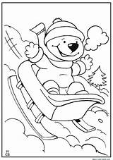 Coloring Pages Snowball Winter Fun Getcolorings Fight Color sketch template