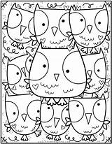 Coloring Pond Club Owl Pages sketch template