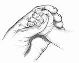 Hands Drawing Clasped Child Getdrawings sketch template