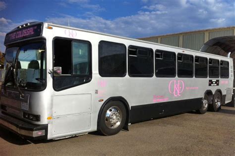 dandd limo bus insists it s all business up front but advertises online for its parties in the