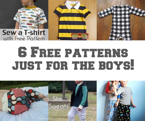 seemesew   patterns   boys