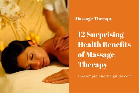 12 Surprising Health Benefits Of Massage Therapy