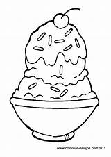 Ice Cream Sundae Coloring Clipart Pages Sundaes Clip Cliparts Chocolat Colouring Vanilla Sheets Clipartix Book Printable Transparent Outline Chocolate Food sketch template