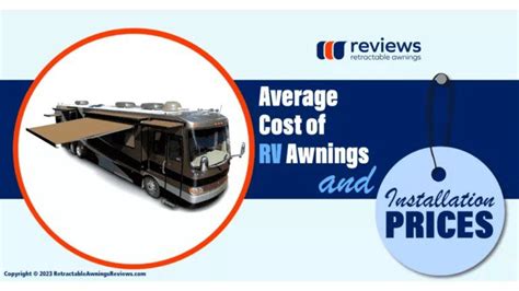 average cost  rv  camper awnings