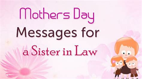 mother s day messages for sister in law best message