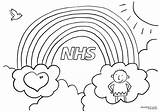 Nhs Colouring Workers Competition Key Categories sketch template