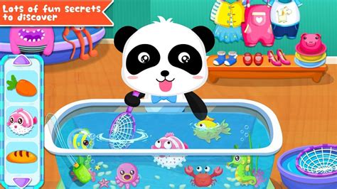 baby panda games baby pandas supermarket explore  find learn