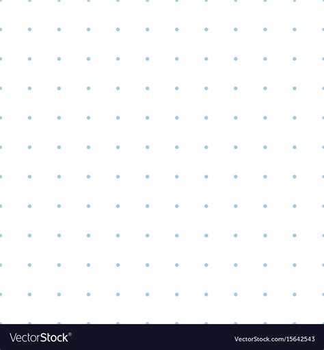 dotted grid graph paper seamless pattern vector image