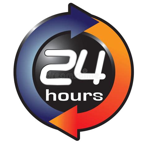 hours stock vector illustration  business symbol