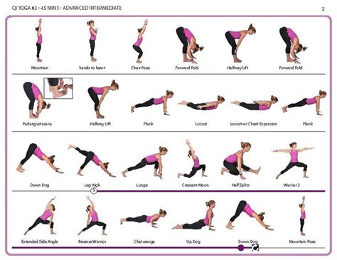 advanced intermediate yoga poses fitness pinterest