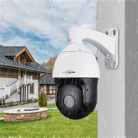 mp ir poe ptz speed dome ip camera fastcabling