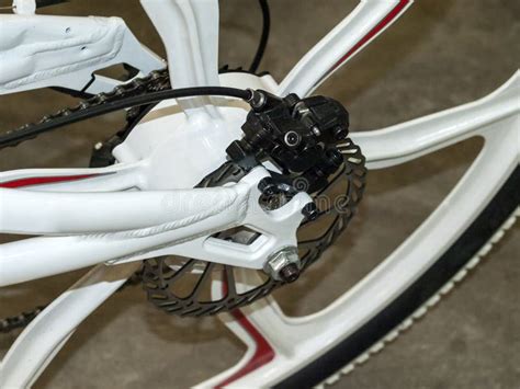 bicycle brake system stock photo image  background