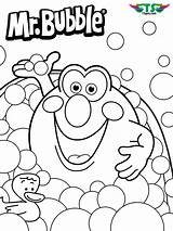 Coloring Bubbles Bubble Mr sketch template