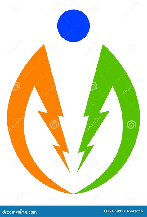 power logo stock vector illustration  electrical electric