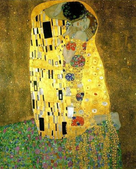 Gustav Klimt The Kiss Klimt Gustav Klimt Peinture Celebre