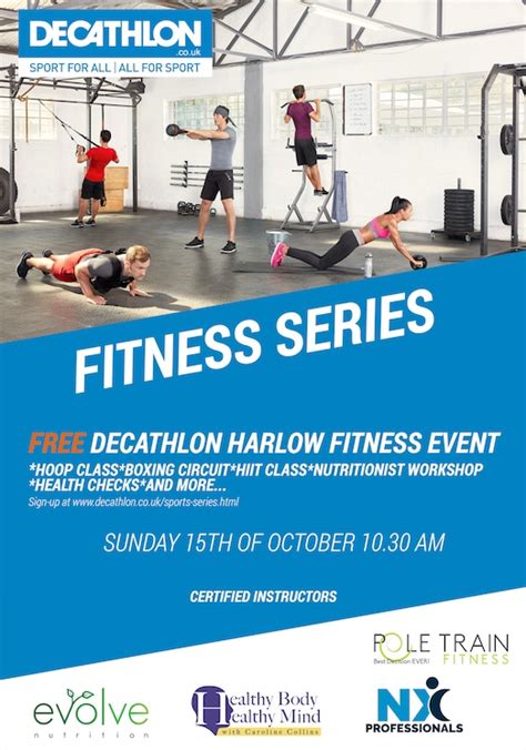 fitness event  decathlon  harlow  harlow