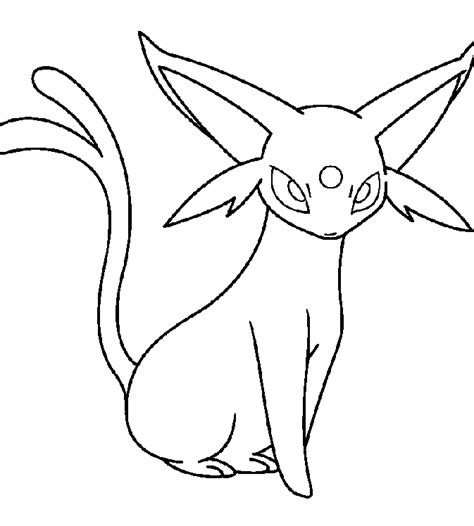 umbreon sheet coloring pages