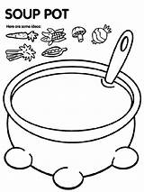 Soup Vegetable Stone Printable Stew Preschool Wombat Activity Visit Pattern Coloring sketch template