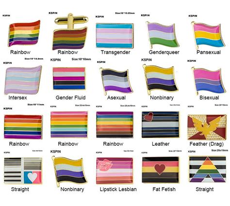 2021 pride badge bisexual pansexual brooch lesbian pride pin flag lgbtq