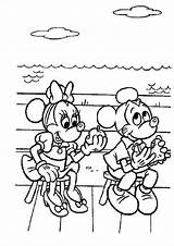 Topolino Colorare Pianetabambini Minnie Scaricare Stampa sketch template