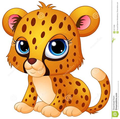 cheetah cartoon drawing  getdrawings