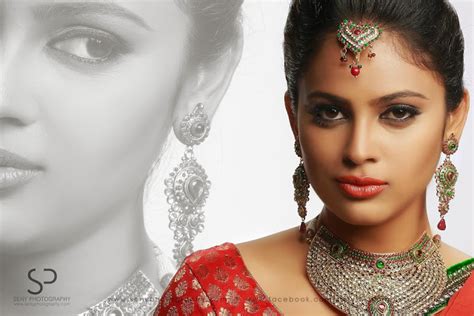 Actress Nandita Swetha Latest Pics Saree Photoshoot Stills