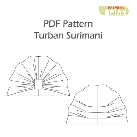 surimani hat sewing pattern  instructions hat patterns  sew