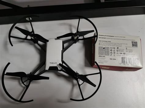 tello drone capable  barcode scanning  python