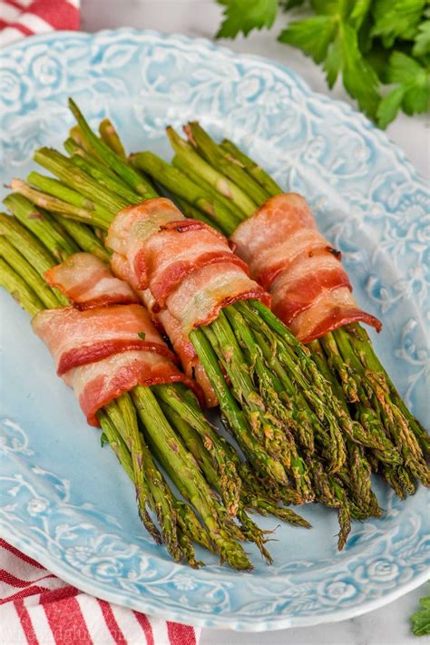 this bacon wrapped asparagus recipe is made so perfectly easy in the