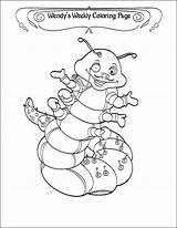 Coloring Weekend Caterpillar Gentlemen Says Happy sketch template