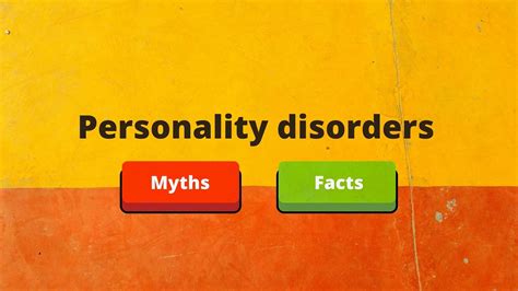 Myths And Facts On Personality Disorder White Swan Foundation
