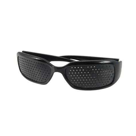 wholesale black pinhole sunglasses anti fatigue vision care pin hole