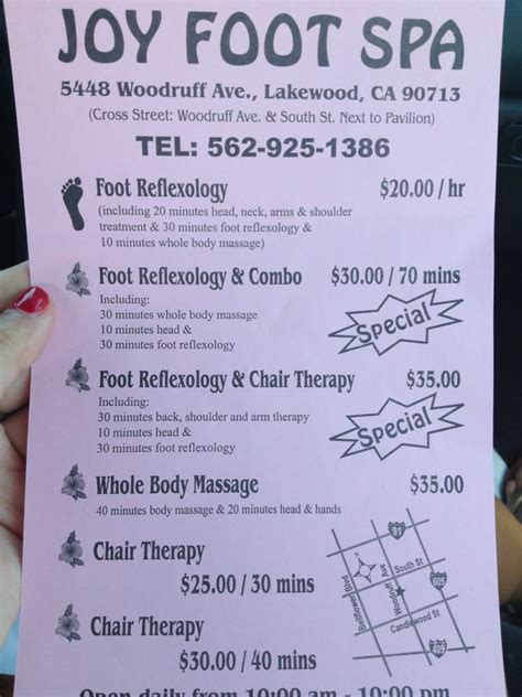 joy foot spa massage lakewood ca reviews  yelp