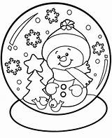 Coloring Christmas Pages Printable Snowman Children Kids Color Easy Print Snowball Topcoloringpages Related Small sketch template