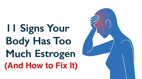11 Signs Your Body Has Too Much Estrogen And How To Fix It