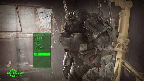 fallout      attach power armor   station arqade