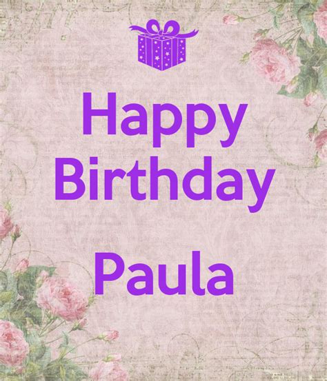 happy birthday paula  calm  carry  image generator