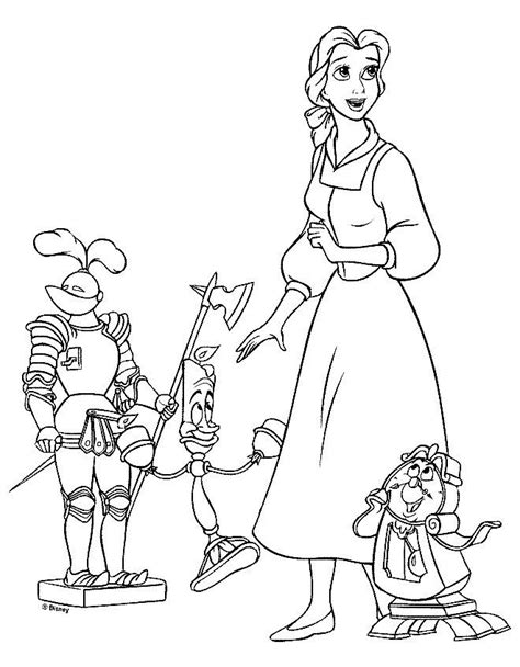images  beauty   beast coloring pages  pinterest