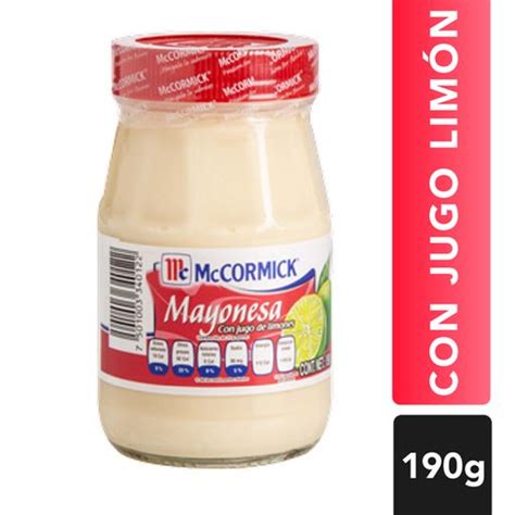 Mc Cormick Mayonesa Con Jugo De Limon En Sumesa Ciudad De México
