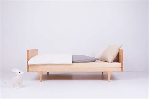 caravan divan modern solid wood toddler bed kalon studios