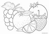 Frutas Cool2bkids Ausmalbilder Obst Colouring sketch template