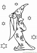 Coloring Pages Magic Kids Wizard Witch Color Medieval Sheets Printable Wizards Witches Fantasy Colouring Drawing Fairy Merlin Book Sheet Cartoon sketch template