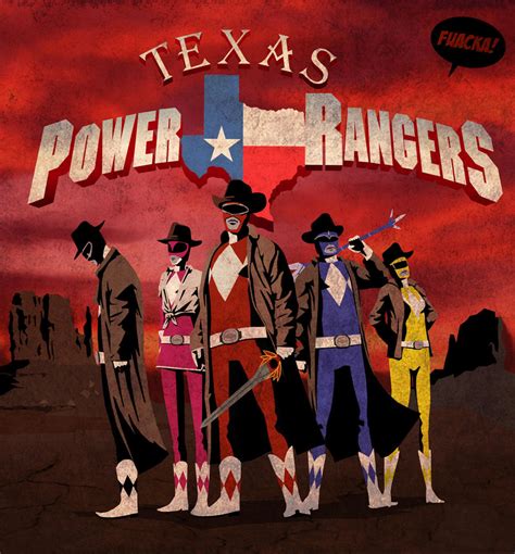 power texas rangers  fuacka  deviantart