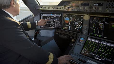 Airbus A350 Boeing 777x Jets Equipped With Touchscreen