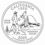 Muir John State Quarter California Yosemite Coin 2004 Exhibit Drawing Garrett Concept Mint April Available sketch template